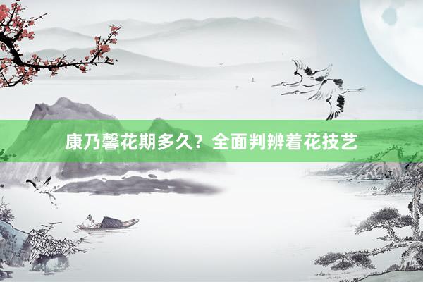 康乃馨花期多久？全面判辨着花技艺